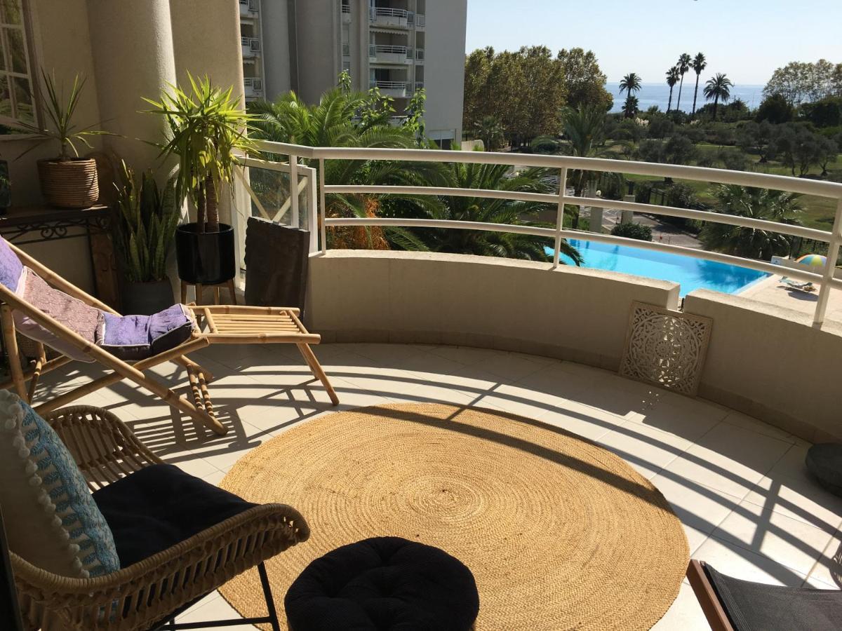 Appartement Tout Confort Vue Mer Antibes Bagian luar foto